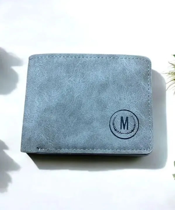 GU-II Male Short Thin Man Purse Wallet Retro Student Horizontal Leather Purse Young Men's Personality Tide